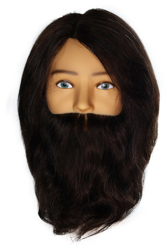 MANNEQUIN HEAD MICHAEL WITH BEARD