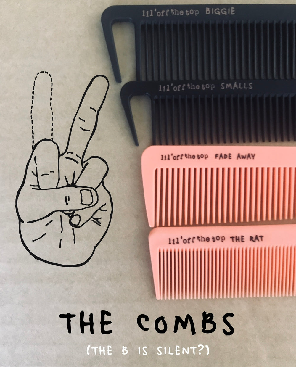 LOTT Comb Set - "The B Is Silent"