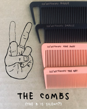 Buy 2 get 1 free -LOTT Comb Set - "The B Is Silent"